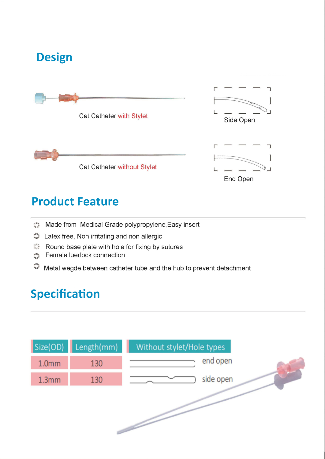 Cat Catheter | Sinocare Medical Technology Co.,Ltd.